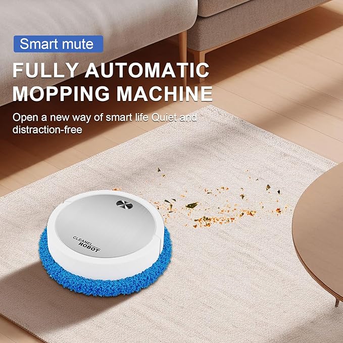 Robot aspirador inteligente con silenciador