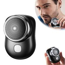 Mini Máquina de Barbear Elétrica Portátil para Homens