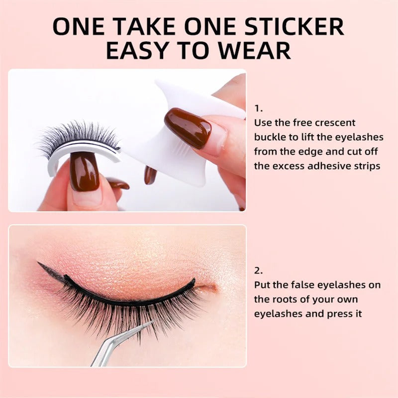 Reusable Self-Adhesive Eyelashes