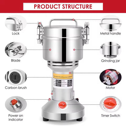 100g Grain and Spice Grinder