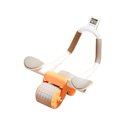 Rolo Abdominal 2-em-1 de Retorno Automático