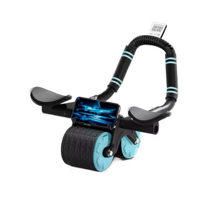 Rolo Abdominal 2-em-1 de Retorno Automático
