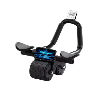 Rolo Abdominal 2-em-1 de Retorno Automático